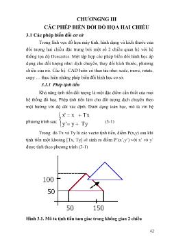 Bài giảng Đồ họa máy tình (Computer Graphics) - Phần 2