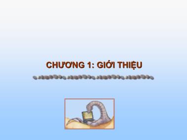 Bài giảng Hệ điều hành - Chương 1: Giới Thiệu