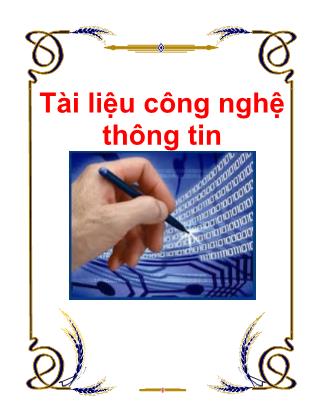 Bài giảng Lập trình C trong Window