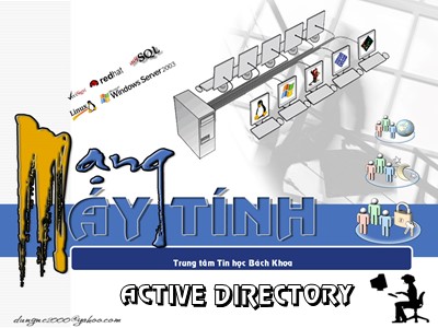 Bài giảng Mạng máy tính - Bài 12: Active Directory