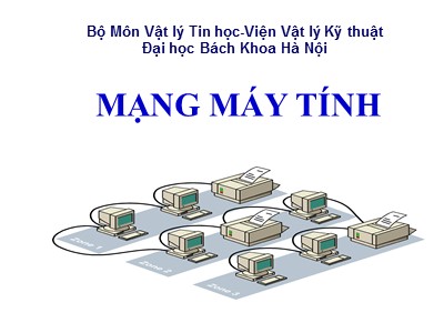 Bài giảng Mạng máy tính