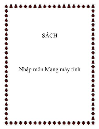 Bài giảng Nhập môn Mạng máy tính