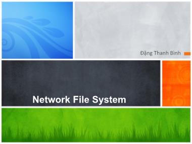 Bài giảng Quản trị Linux - Chủ đề 13: Network File System