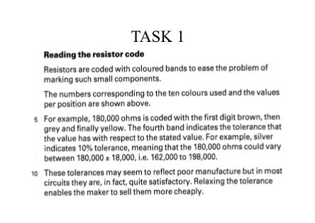 Bài giảng Tiếng Anh chuyên ngành Viễn thông - Unit 2: Component values (Part 2)