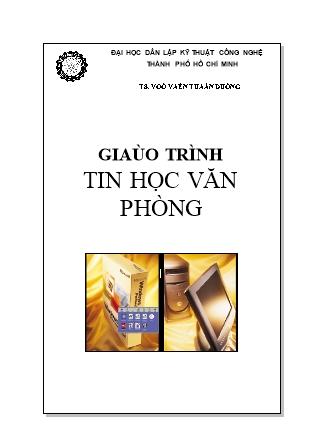 Bài giảng Tin học văn phòng