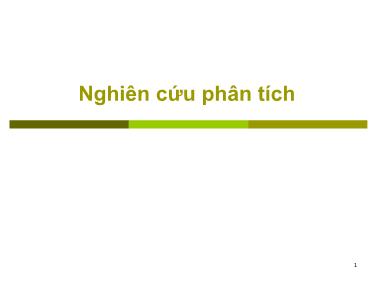 Các thiết kế nghiên cứu y học