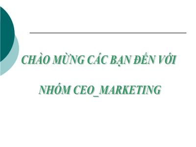 Giám sát và đánh giá hiệu quả đội ngũ bán hàng - Th.S Nguyễn Ngọc Long