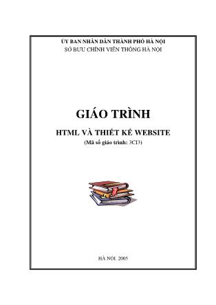 Giáo trình HTML và thiết kế Website