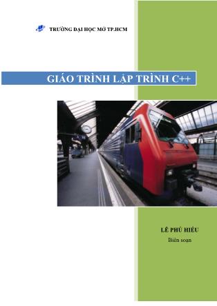 Giáo trình Lập trình C++