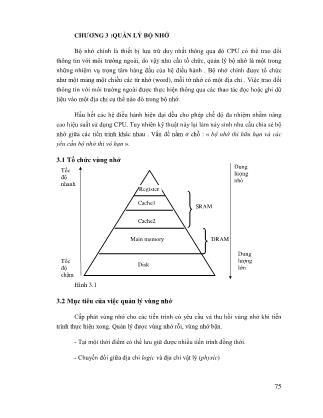 Giáo trình Nguyên lý các hệ điều hành - Phần 2