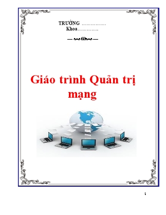 Giáo trình Quản trị mạng (Bản mới)