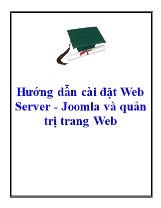 Hướng dẫn cài đặt Web Server - Joomla và quản trị trang Web