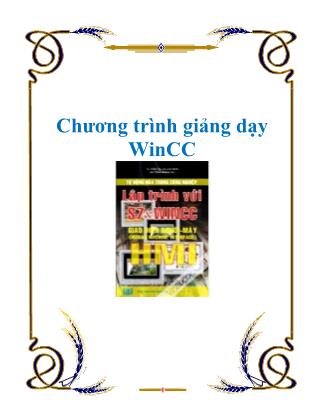 Chương trình giảng dạy WinCC