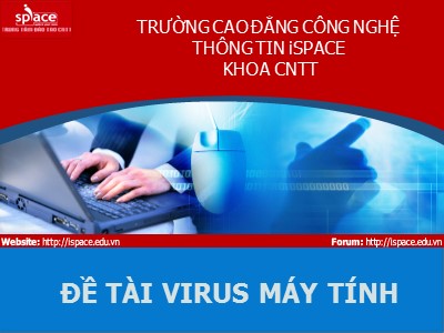 Đề tài virus máy tính - Nguyễn Công Lý