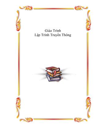 Giáo trình Lập trình truyền thông