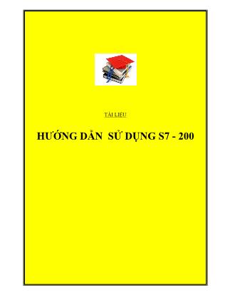 Hướng dẫn sử dụng S7-200