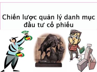 Chiến lược quản lý danh mục đầu tư cổ phiếu