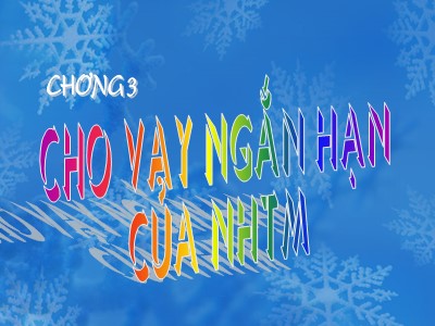 Cho vay ngắn hạn của ngân hàng thương mại