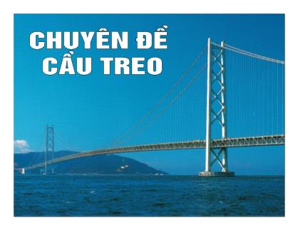 Chuyên đề Cầu treo 1