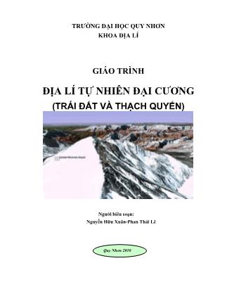 Giáo trình Địa lí tự nhiên đại cương (Trái đất và thạch quyển)