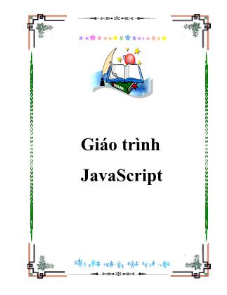 Giáo trình JavaScript