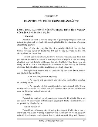 Giáo trình Lập luận và phân tích dự án (Phần 2)