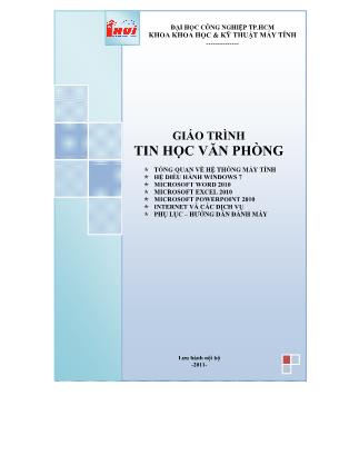 Giáo trình Tin học văn phòng