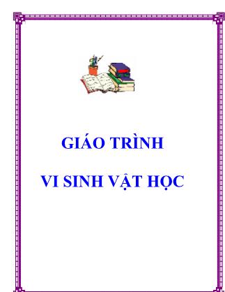 Giáo trình Vi sinh vật học