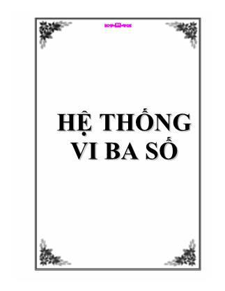 Hệ thống vi ba số