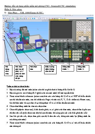 Hướng dẫn sử dụng phần mềm mô phỏng CNC: Swansoft CNC simulation