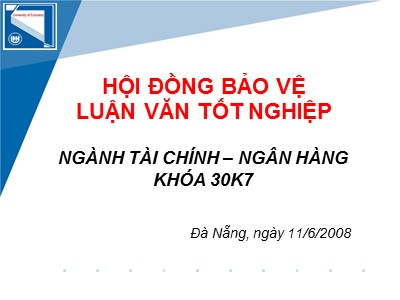 Luận văn Nâng cao chất lượng dịch vụ ngân hàng của chi nhánh Ngân hàng Công thương TP Đà Nẵng