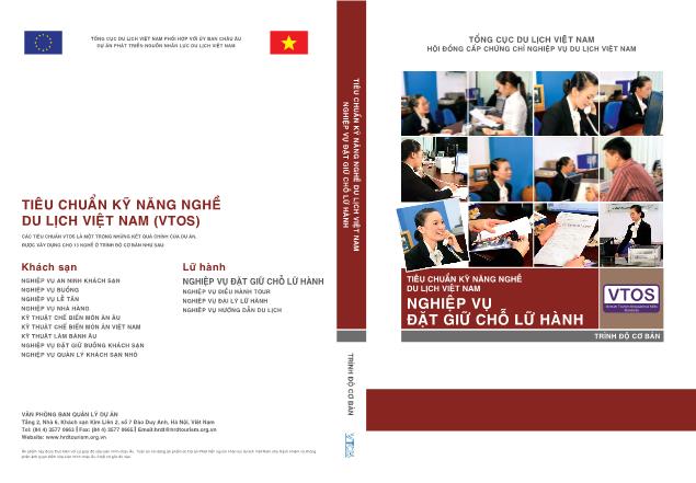 Tiêu chuẩn kỹ năng nghề du lịch Việt Nam: Nghiệp vụ đặt giữ chỗ lữ hành (Phần 1)