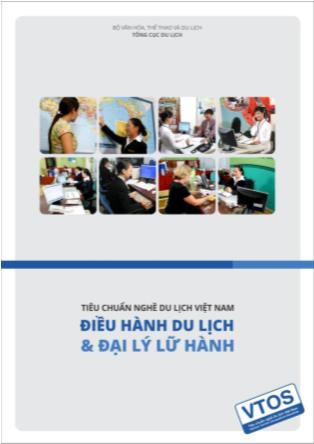 Tiêu chuẩn nghề du lịch Việt Nam: Nghề điều hành du lịch và đại lý lữ hành