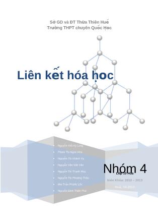 Tiểu luận Liên kết hóa học