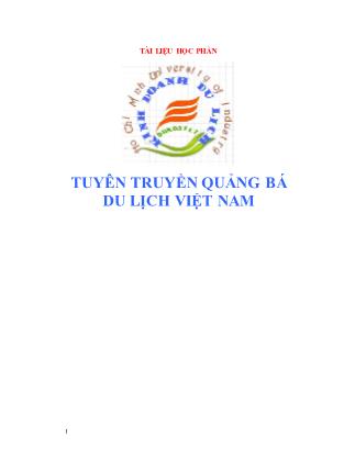 Tuyên truyền quảng bá du lịch Việt Nam