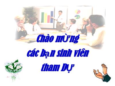 Bài giảng Luật thương mại quốc tế - ThS. Nguyễn Xuân Hiệp