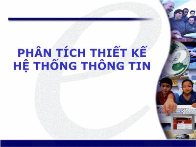 Bài giảng Phân tích thiết kế hệ thống thông tin - Chương 4: Phân tích thiết kế thành phần xử lý - Phần 1: Mô hình hóa xử lý mức quan niệm