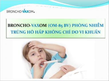 Bài giảng Phòng nhiễm trùng hô hấp không chỉ do vi khuẩn