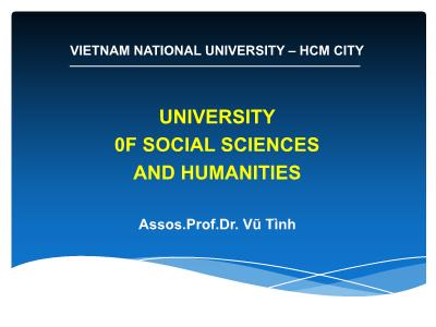 Bài giảng Triết học - Học thuyết hình thái kinh tế xã hội