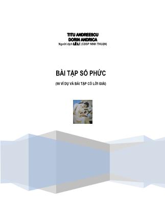 Bài tập số phức