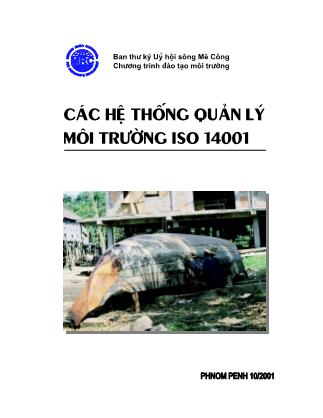 Các hệ thống quản lý môi trường ISO 14001