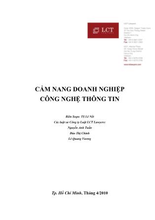 Cẩm nang doanh nghiệp Công nghệ thông tin