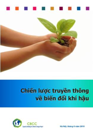 Chiến lược truyền thông về biến đổi khí hậu