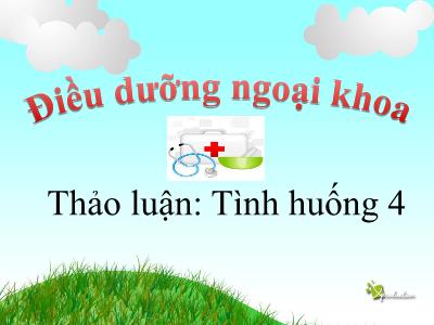 Điều dưỡng ngoại khoa