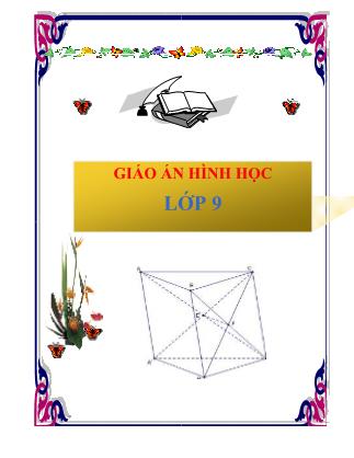 Giáo án Hình học lớp 9