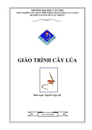 Giáo trình Cây lúa - Nguyễn Ngọc Đệ