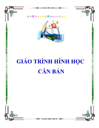 Giáo trình Hình học căn bản