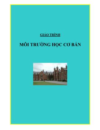 Giáo trình Môi trường học cơ bản