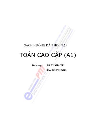 Giáo trình Toán cao cấp (A1)