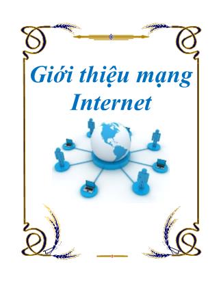 Giới thiệu mạng Internet - Lê Đình Duy